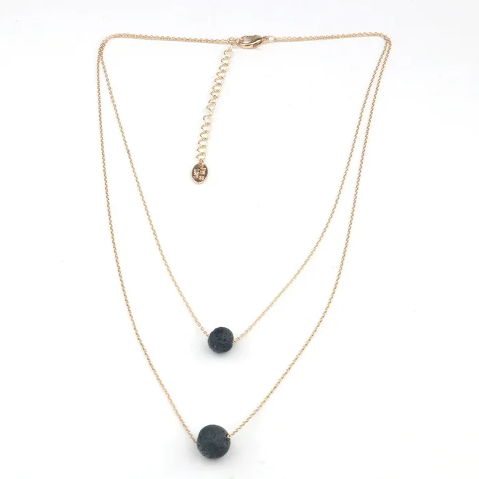 Eye of Love 2-Layer Necklace – Gold