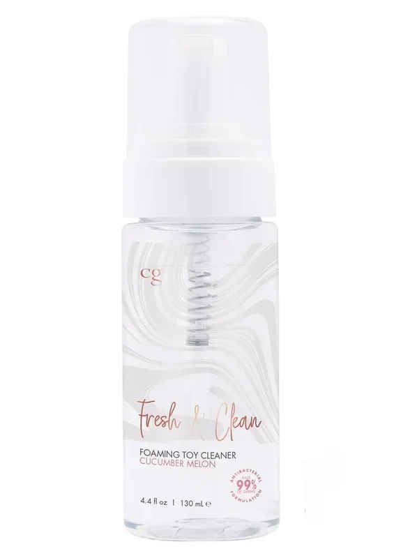 Fandc Foaming Toy Cleaner Cucumber Melon 4.4 Oz Toy Cleaner