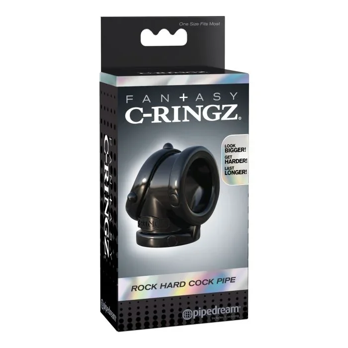 Fantasy C-Ringz Rock Hard Cock Pipe – Cock Ring
