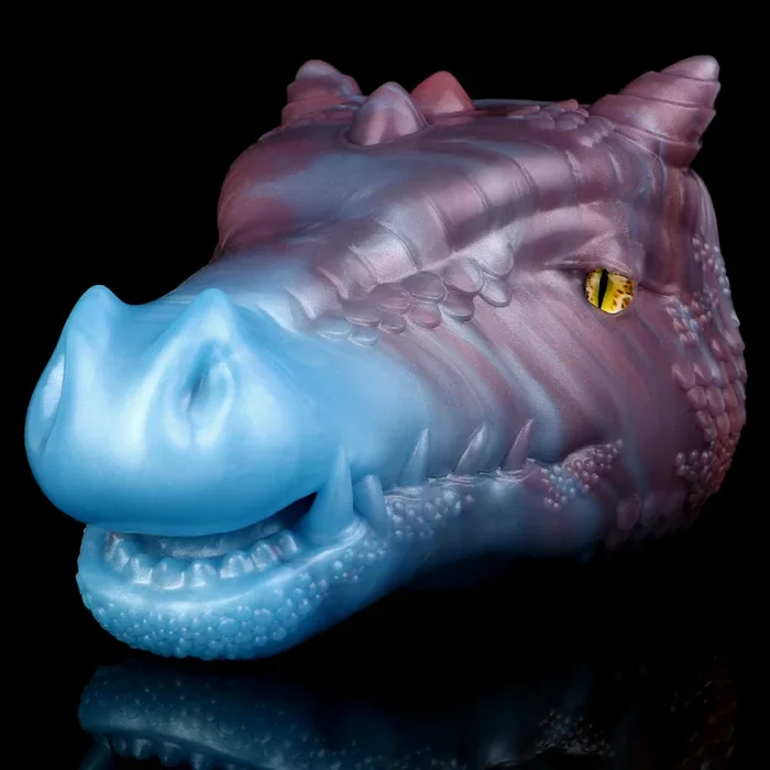 Fantasy Dragon Pocket Pussy Male Sex Toys – 2-in-1 Oral Sex Penis Masturbator Blowjob