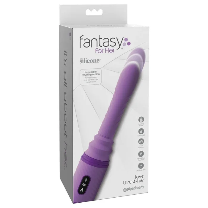 Fantasy For Her Love Thrust Her Thrusting Vibrator 6.25″ by Pipedream Products®