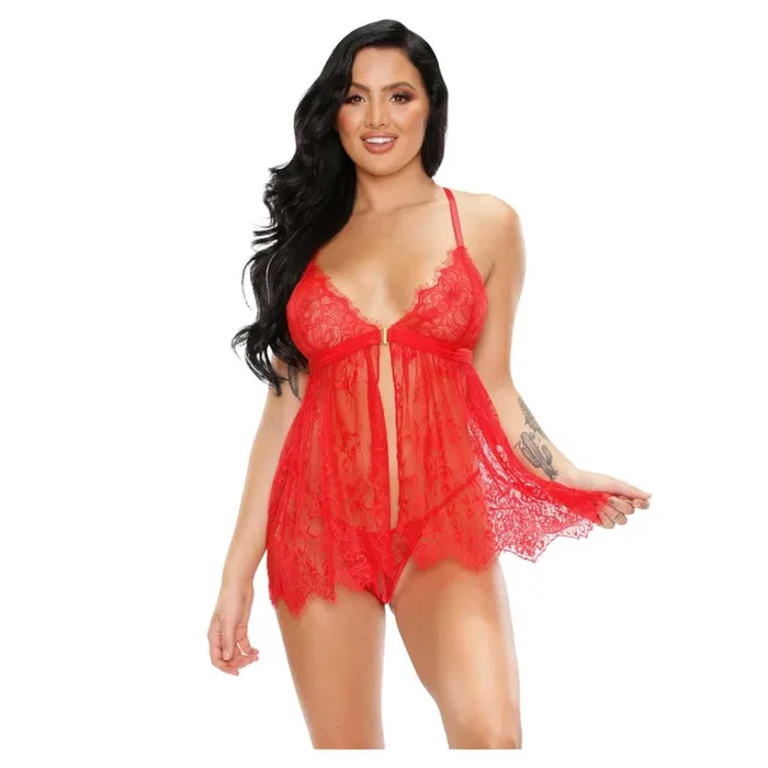 Fantasy Moonlight Serenade Babydoll & G-string