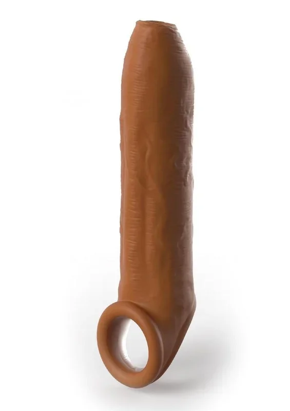 Fantasy X-Tension Elite Silicone Uncut Extension Sleeve with Strap