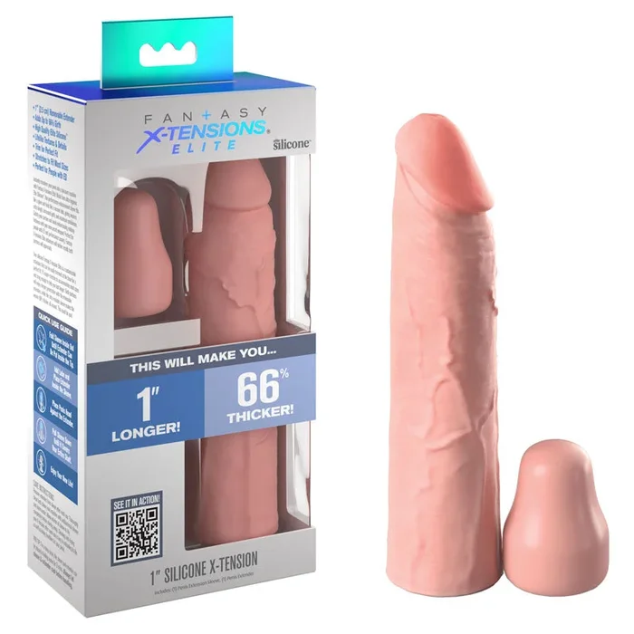 Fantasy X-Tensions Elite 1” Silicone Extension –