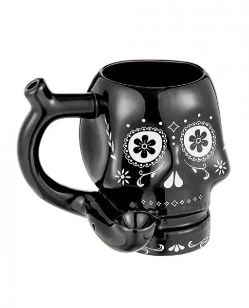 Fashioncraft Novelty Mug – Black Skull