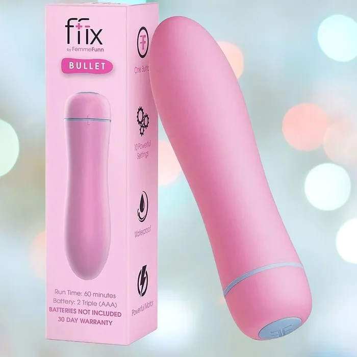 Femme Funn FFIX Bullet Vibrator – Pink