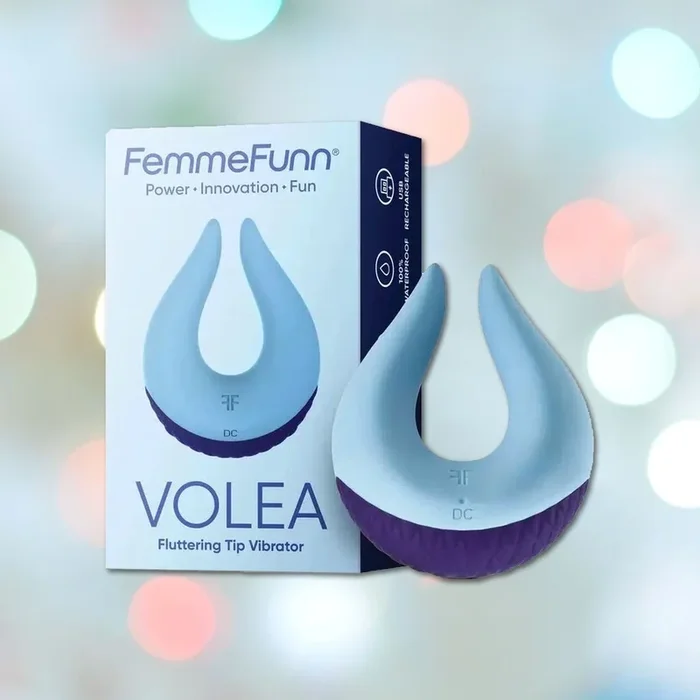 Femme Funn Volea Fluttering Tip Vibrator – Blue