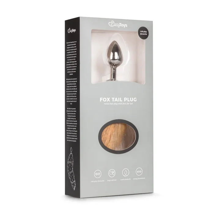 Fetish Collection – Fox Tail No. 2 – Silver Plug