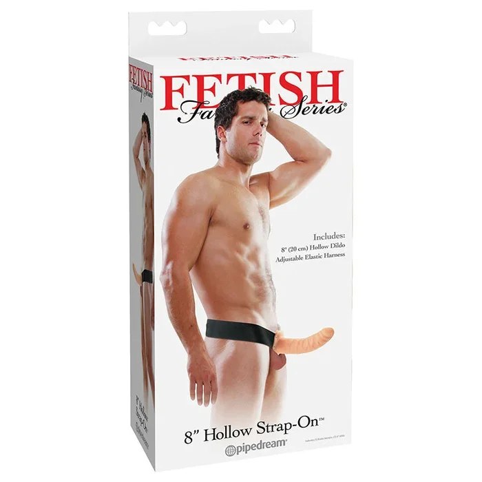 Fetish Fantasy Series 8” Hollow Strap-On