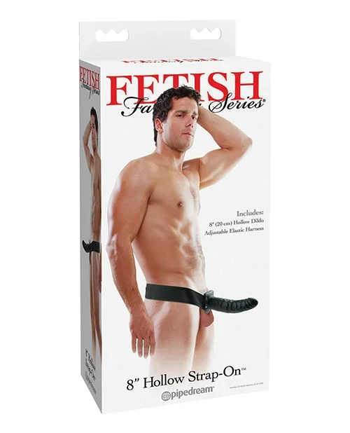 Fetish Fantasy Series 8″ Hollow Strap On – Black