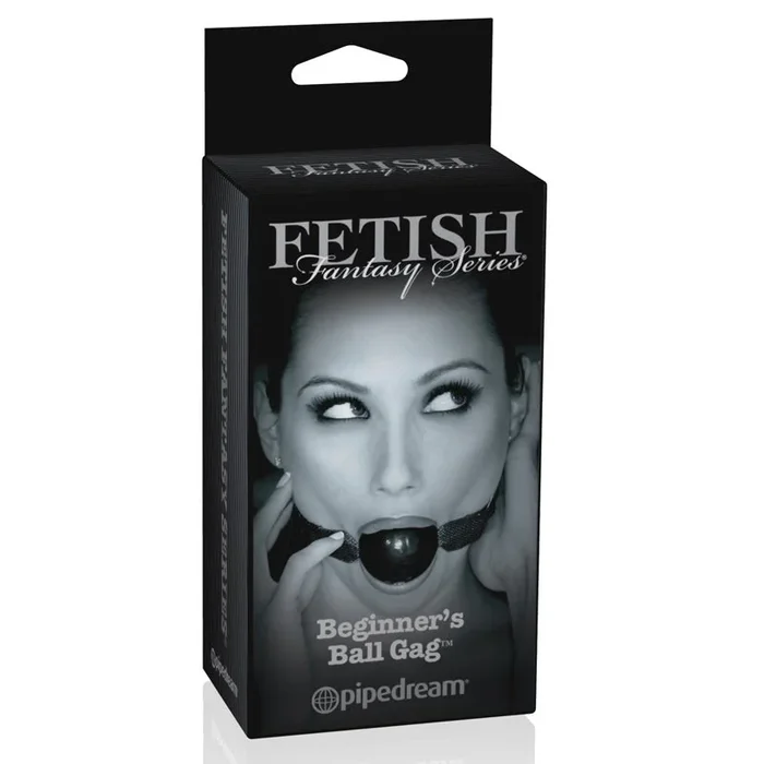 Fetish Fantasy Series Limited Edition Beginner’s Ball Gag Black