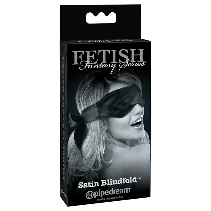 Fetish Fantasy Series Limited Edition Satin Blindfold – Black