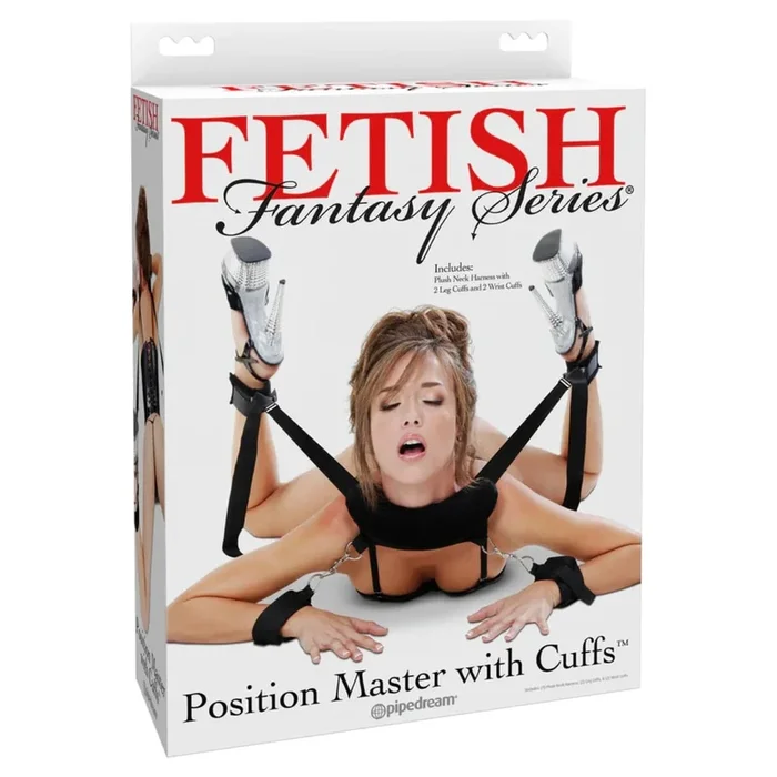 Fetish Fantasy Series Position Master With Cuffs – Black