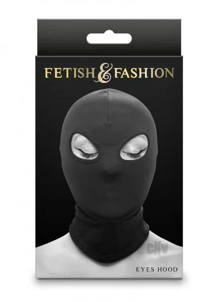 Fetish Fashion Eyes Hood Blk