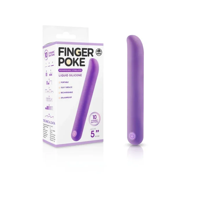 Finger Poke – – 12.7 cm USB Rechargeable Bullet