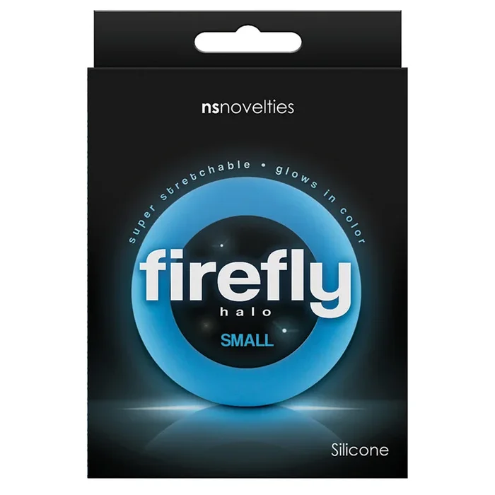 Firefly Halo Small C-Rings – Glow-In-The-Dark Blue (3 Pack)