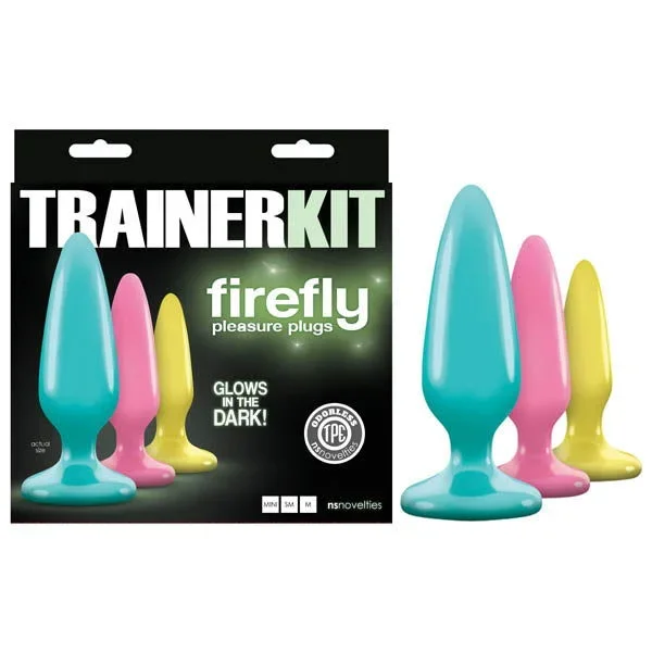 Firefly Trainer Kit – Coloured Butt Plugs – Set of 3 Sizes