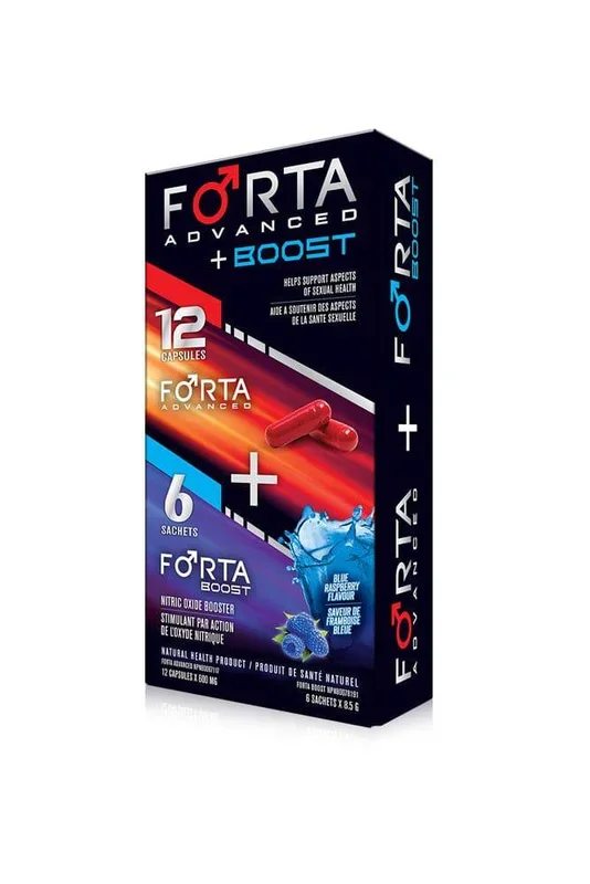 Forta – Forta Advanced + Boost – Male Supplement – 6 pack