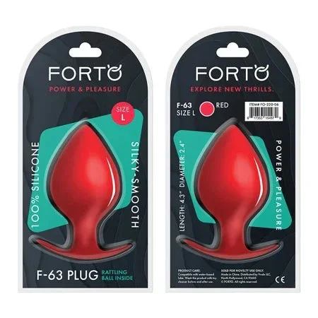 FORTO F-63 Rattler Spade Red Large