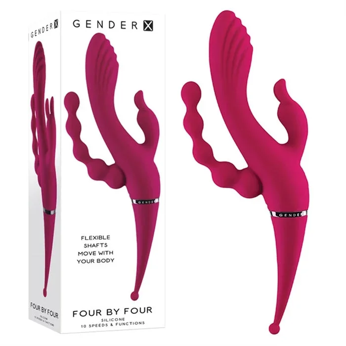 Four By Four Vibrator by Gender X