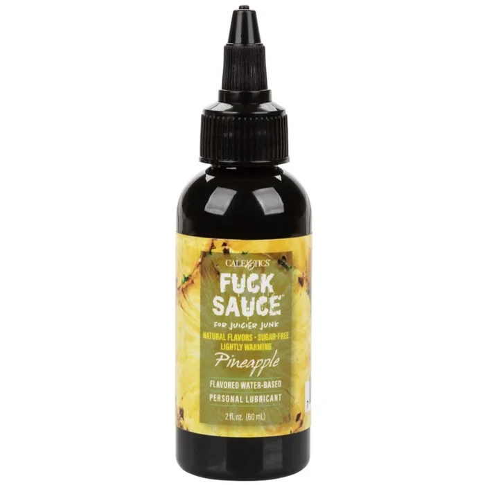 Fuck Sauce Flavored Water-Based Personal Lubricant – Pineapple 2 oz.