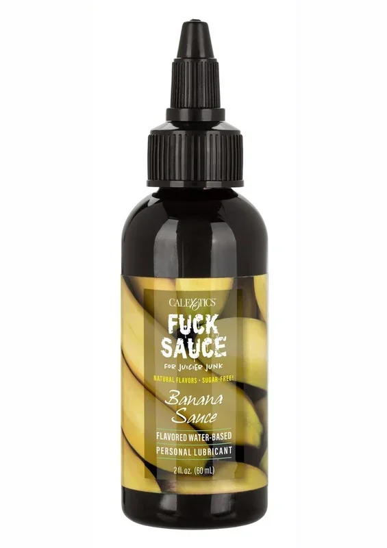 Fuck Sauce Flavored Water Based Personal Lubricant Banana