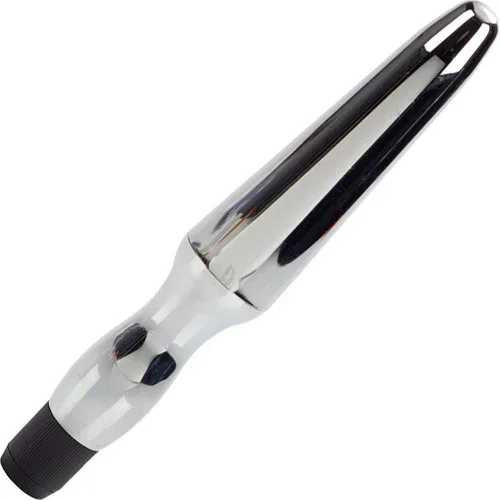 Fujikos Waterproof Vibrating Anal Probe, 6.5″, Silver