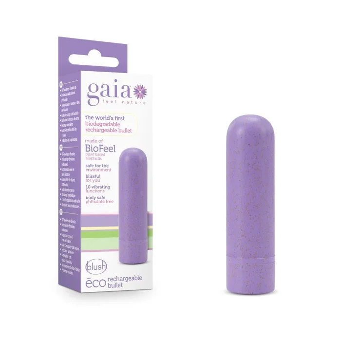 Gaia Eco Rechargeable Bullet – Lilac USB Rechargeable Bullet