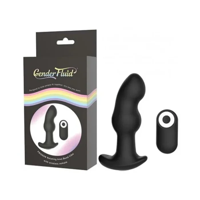 Gender Fluid Frission Anal Vibe W/remote – Black
