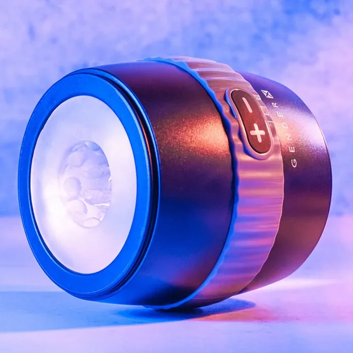 Gender X Barrel Of Fun Open-Ended Vibrating Masturbator