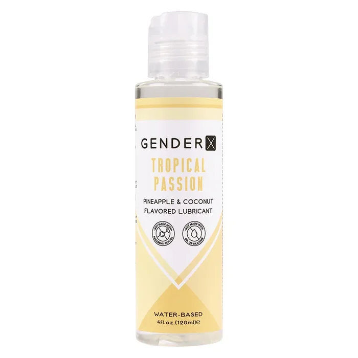 Gender X Flavored Water-Based Lubricant – Tropical Passion 4oz
