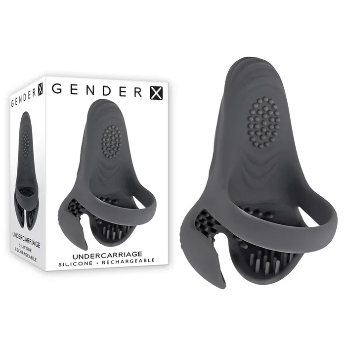 Gender X UNDERCARRIAGE – Grey USB Rechargeable Vibrating Ring