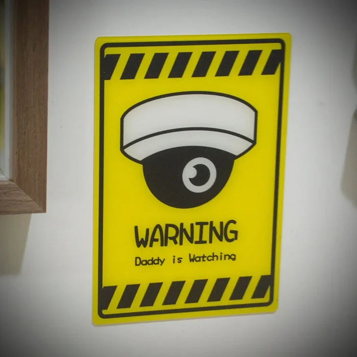 GGC Funny Sign – Daddy’s Watching