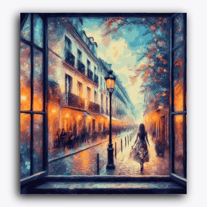 Girl in a Door Frame