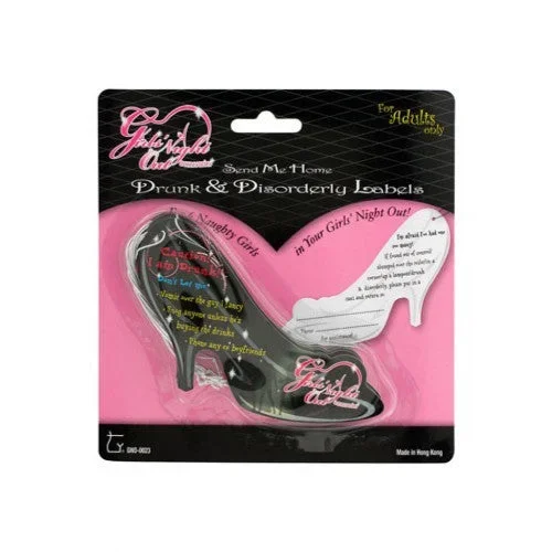 Girls Night Out Drunk and Disorderly Labels