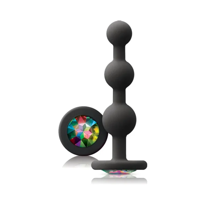 Glams Ripple Rainbow Gem Black