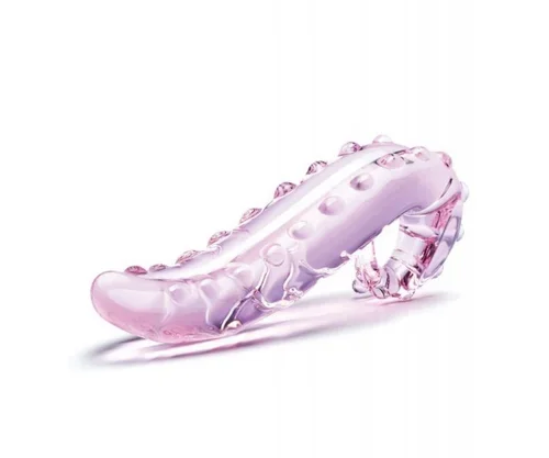 Glas 6″ Lick-it Glass Dildo – Pink