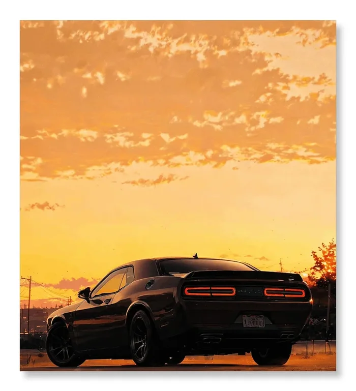 Golden Hour Muscle – Cars Edition