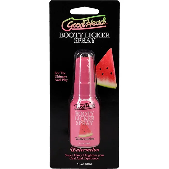 GoodHead Booty Licker Spray – Watermelon – Watermelon Flavoured Spray – 29 ml Bottle