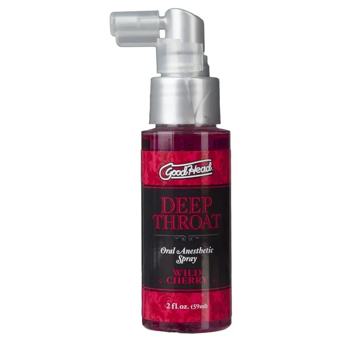 GoodHead Deep Throat Spray Cherry Transparent 2oz