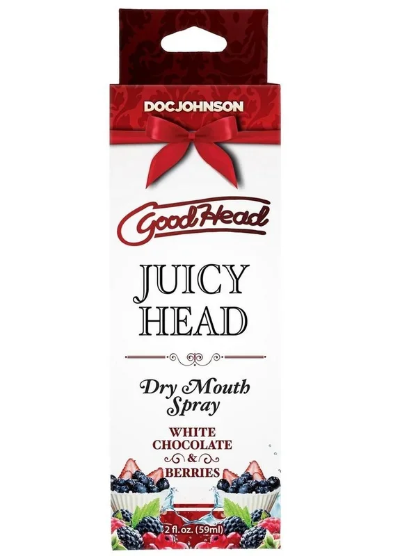 Goodhead Juicy Head Dry Mouth Spray – White Chocolate and Berries