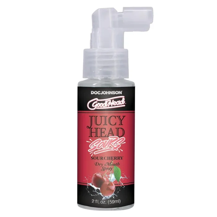GoodHead Juicy Head Dry Mouth Spray Sour Cherry 2 Fl oz
