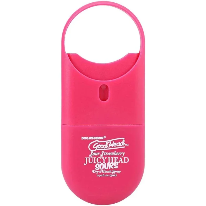 GoodHead Juicy Head Dry Mouth Spray To-Go Sour Strawberry 0.3 oz.