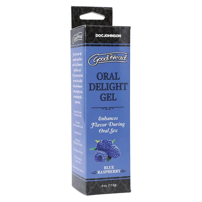 GoodHead Oral Delight Gel – Blue Raspberry 4oz