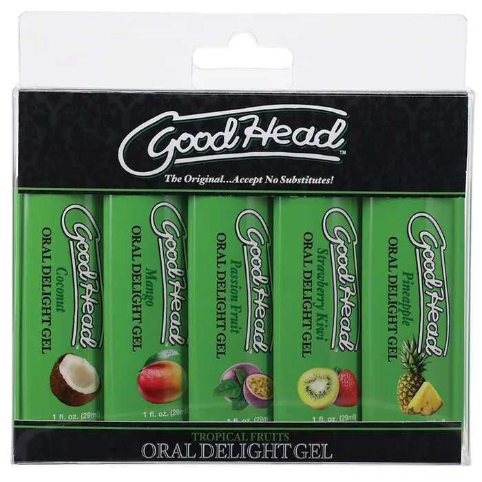 GoodHead Oral Delight Gel – Tropical 1oz 5PK