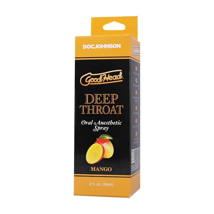 GoodHead™ Deep Throat Oral Sex Spray Mango by Doc Johnson