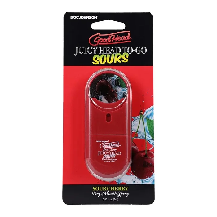 Goodhead™ Juicy Head to Go Sour Cherry Oral Sex Spray by Doc Johnson