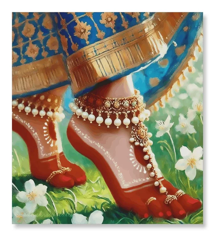 Grace of Vrindavan – Ghibli Addition Radha