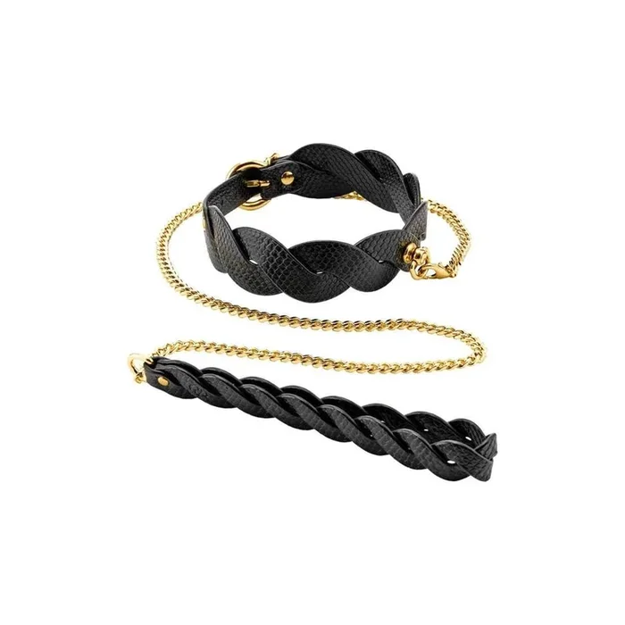 Guilty Pleasure Eclipse Lunar Braided Leash and Collar