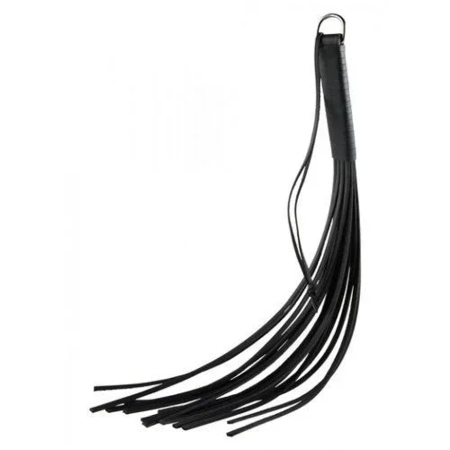 Handy Leather Whip Black